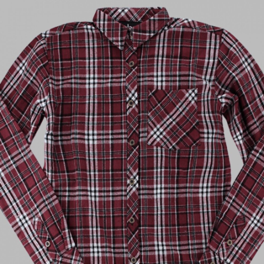 ESSENTIAL FLANNEL BUTTONDOWN - Picture 3 of 3